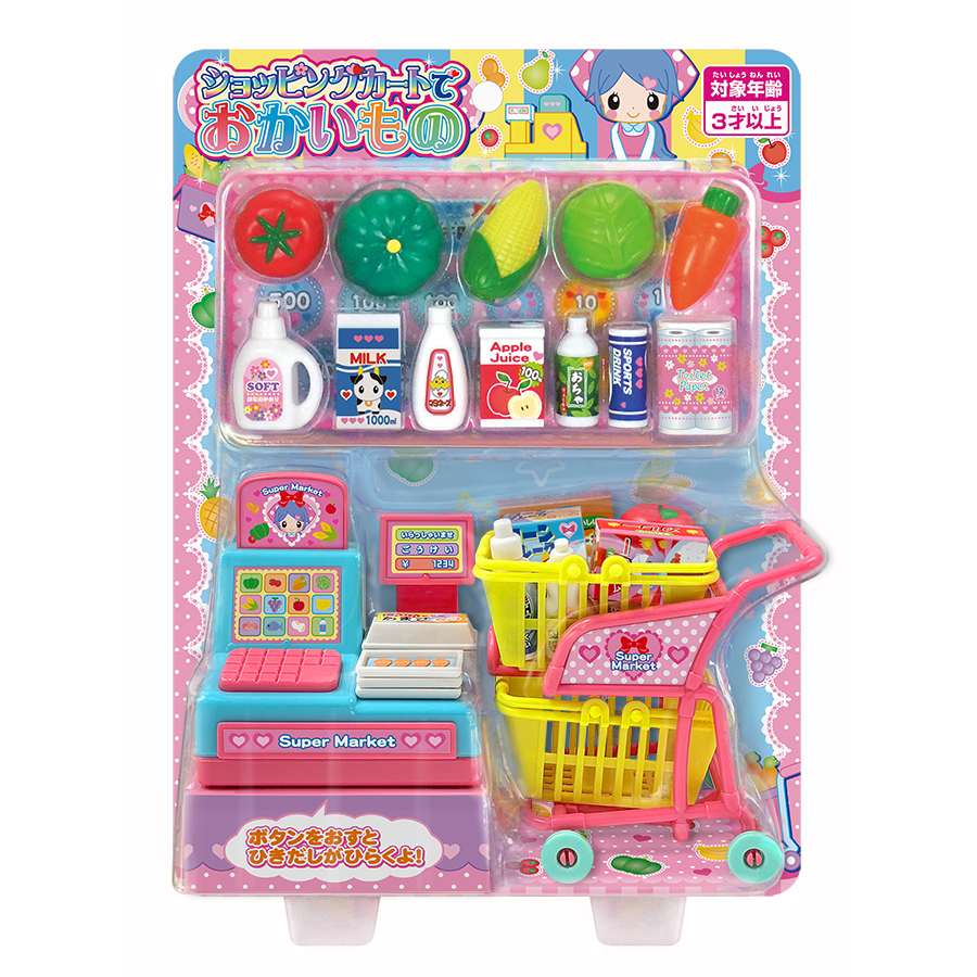 ショッピングカートで おかいもの 買い物 パッケージ画像