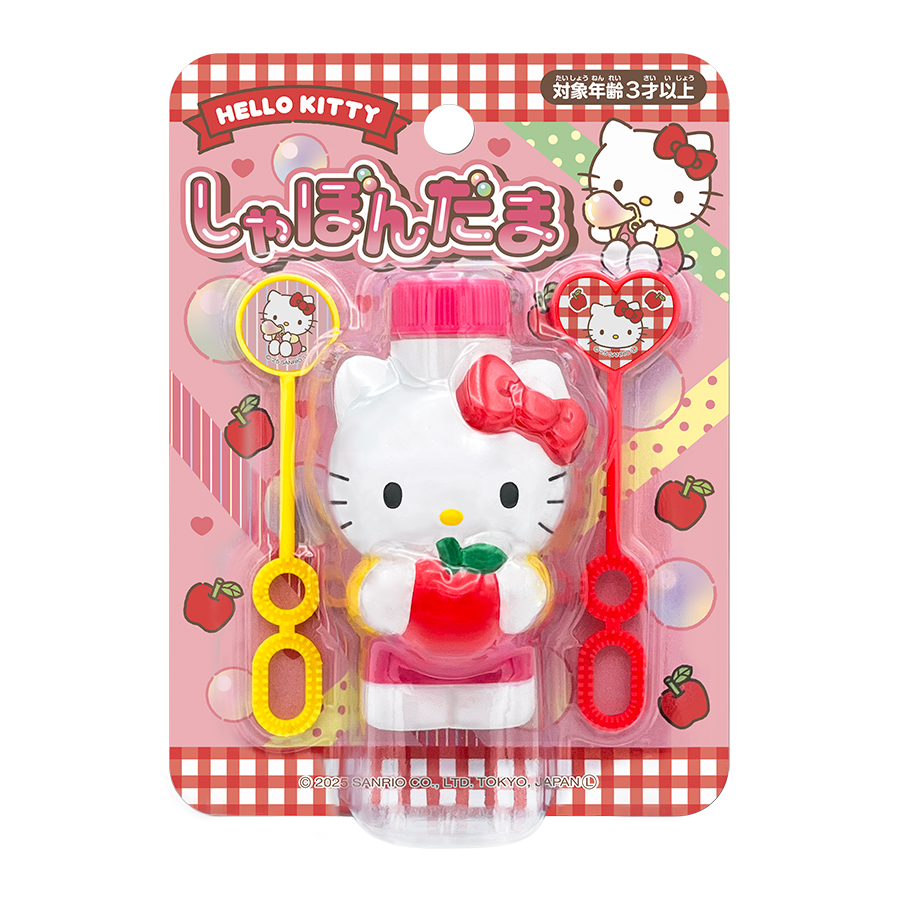 新製品「ハローキティ　しゃぼんだま」を発売いたしました。
